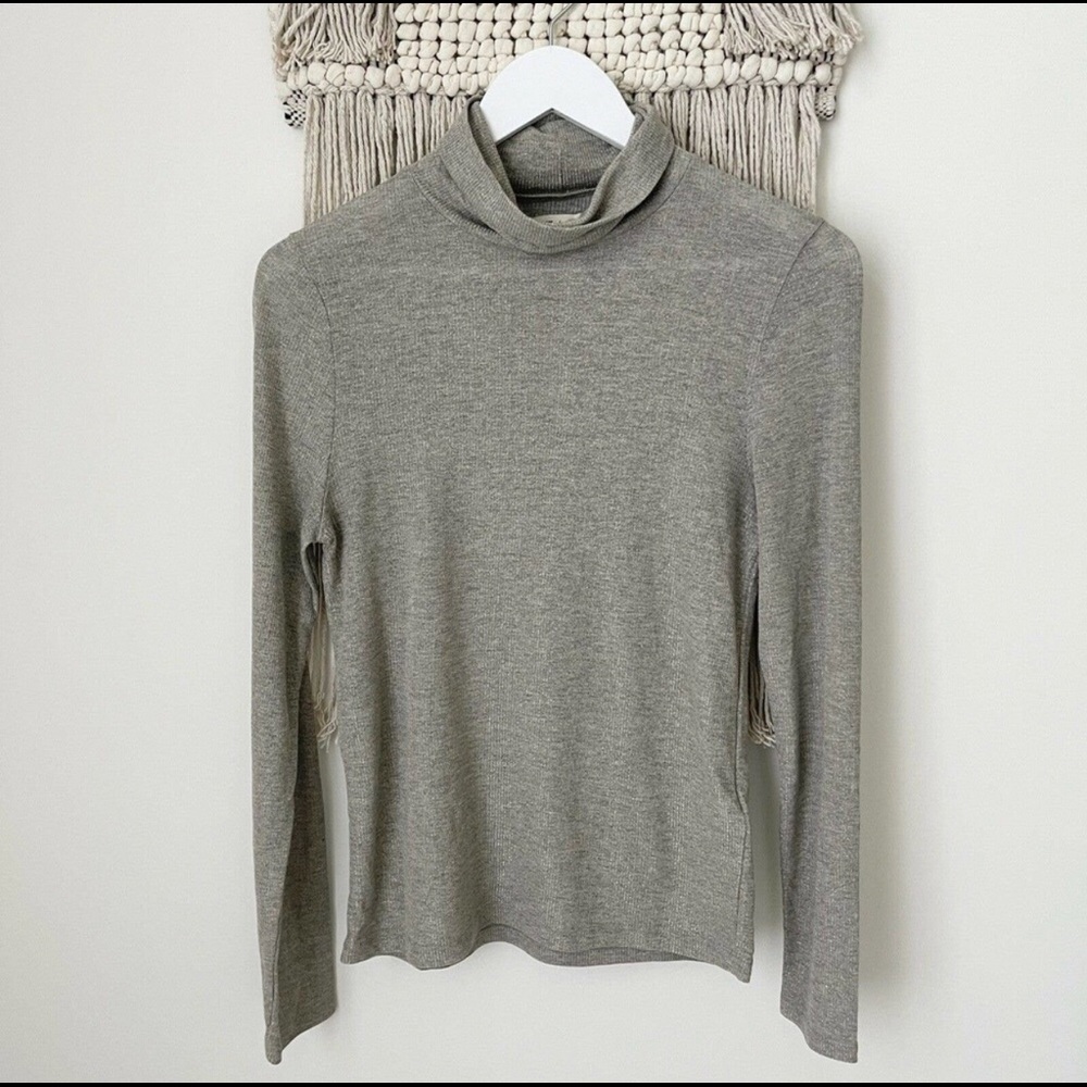 madewell night sparkle turtleneck medium